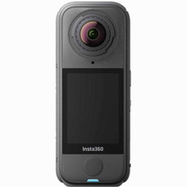 Insta360 X4 Air Cámara Deportiva 360° 8K con Reencuadre, Modo Lente Única 4K, HDR Activo, Selfie Stick Invisible, Impermeable 15m, Color Negro Grafito